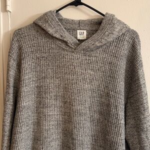 Gray GAP Henley Sweatshirt